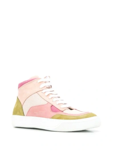 Shop Rov Play Top Heritage Trainers In Pink