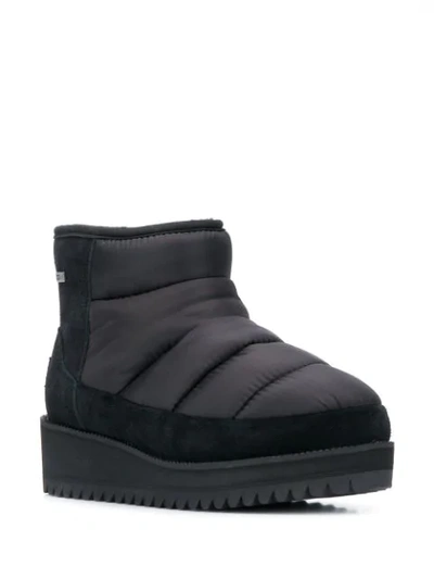 Ugg Quilted Ankle Boots In Black
