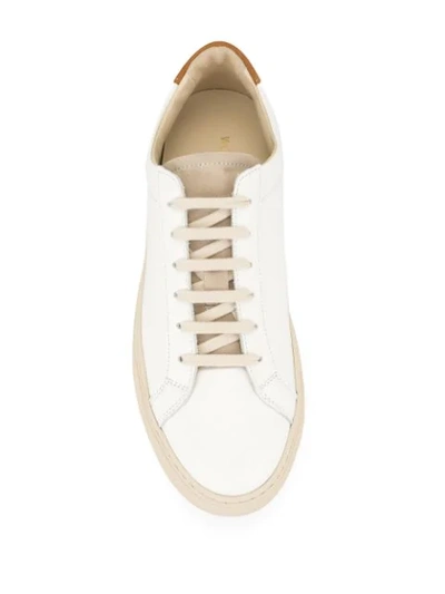 Shop Common Projects Klassische Sneakers In White Tan 0502