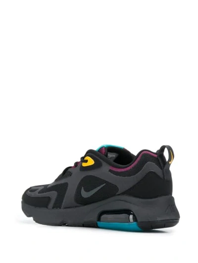 Shop Nike Air Max 200 Sneakers In Black