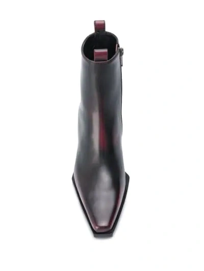 Shop Ann Demeulemeester Asportabile Boots In Black