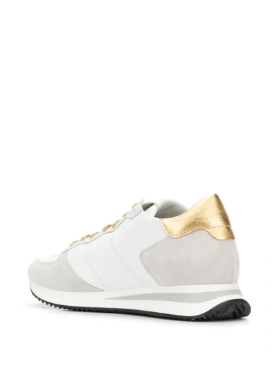 Shop Philippe Model Trpx Mixage Sneakers In White