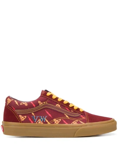 Shop Vans X Vivienne Westwood Sneakers In Red