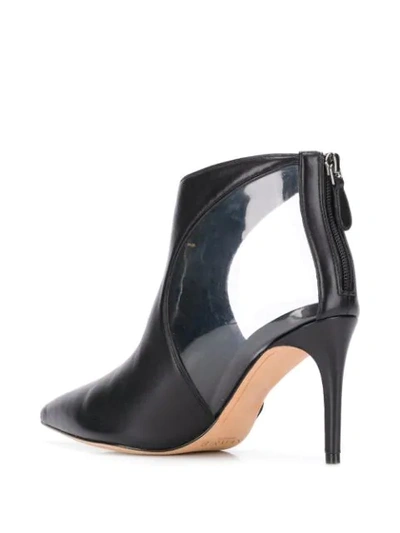 Alexandre Birman Cut-out Detail Ankle Boots In Black