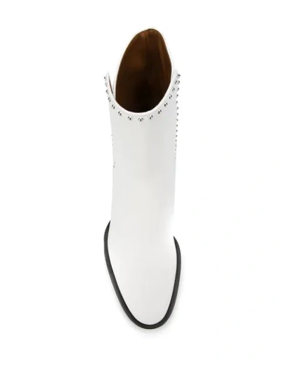 Shop Givenchy Elegant Ankle Boots In White