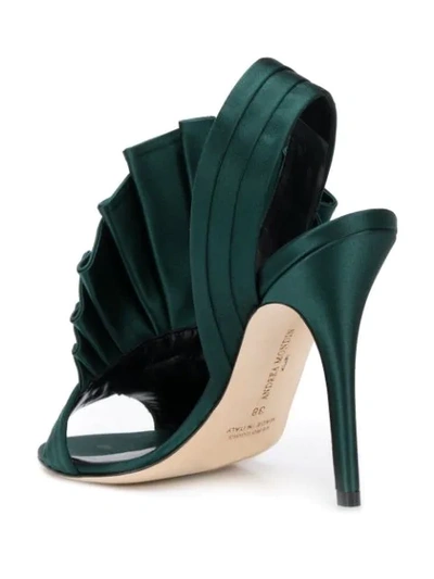 Shop Andrea Mondin Linda Sandals In Green