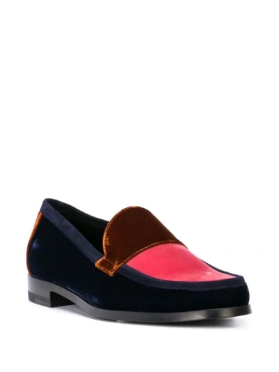 Shop Pierre Hardy Hardy Loafer Shoes In Multi Pink