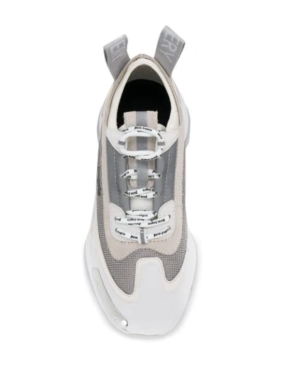 Shop Palm Angels Recovery Sneakers In White