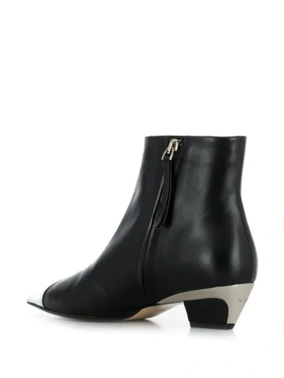Shop N°21 Toe Cap Ankle Boots In A253 Black