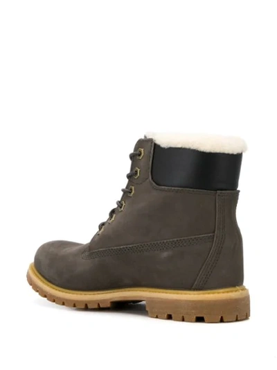 Timberland Lace-up Ankle Boots In Grey