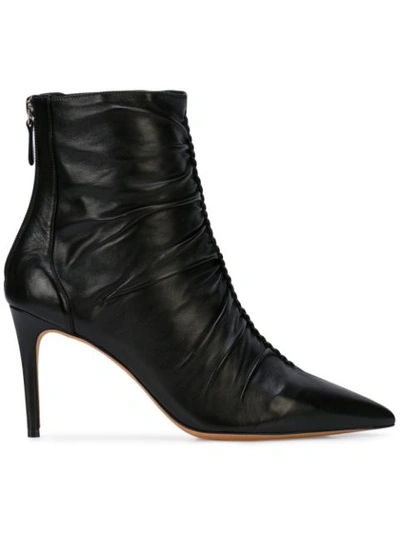 Shop Alexandre Birman High Heel Boots In Black