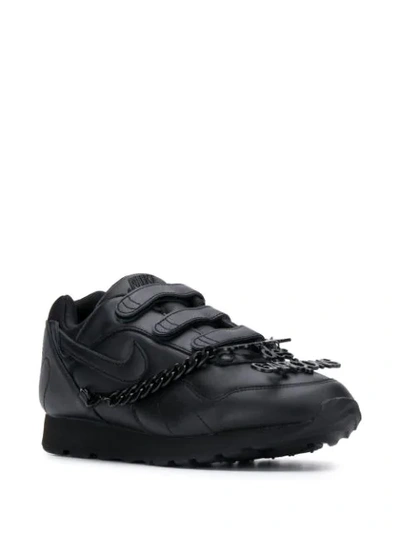 Comme Des Garçons X Nike Outburst Trainers In Black | ModeSens