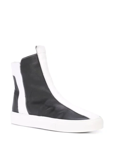 Shop Alberto Fermani Side Zipped Boots In Black