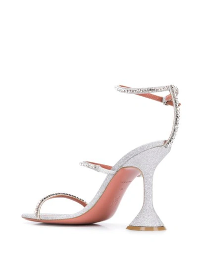 GILDA SCULPTURAL HEEL SANDALS