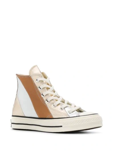 Shop Converse Chuck 70 High-top Sneakers In Gold