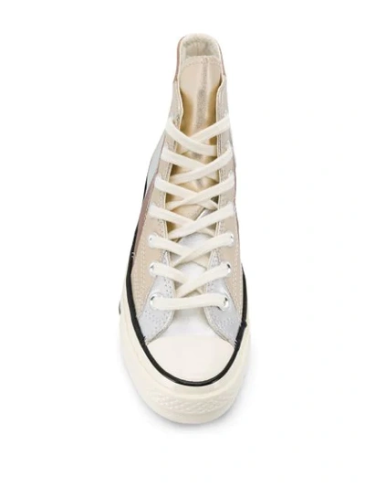 Shop Converse Chuck 70 High-top Sneakers In Gold