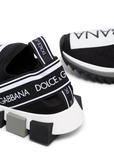 Shop Dolce & Gabbana Sorrento Low In 89690 Nero Bianco