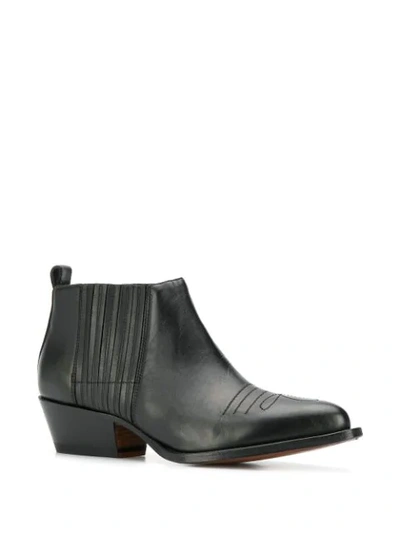 Shop Buttero Ankle Boots In Black