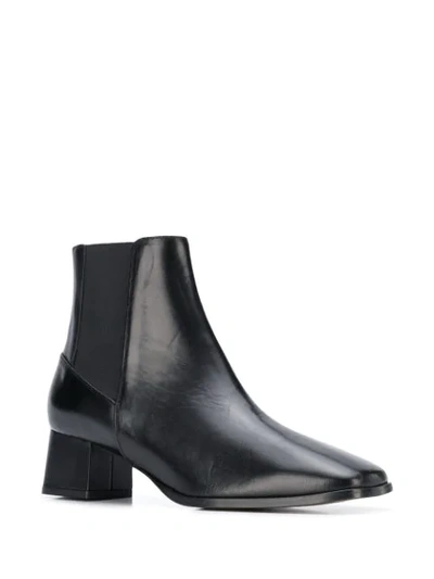 ALTEA SQUARE-TOE ANKLE BOOTS