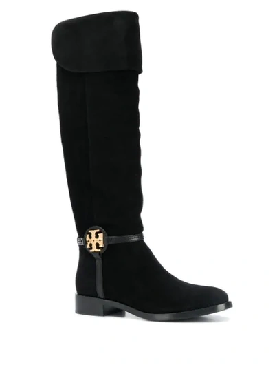 Shop Tory Burch Mid-calf Length Boots In 006 Perfect Black