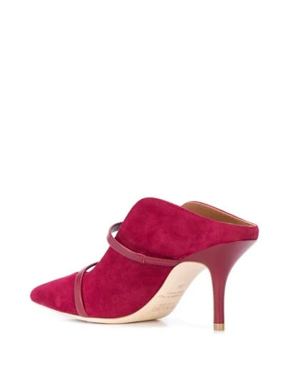 Shop Malone Souliers Maureen 70 Mules In Red