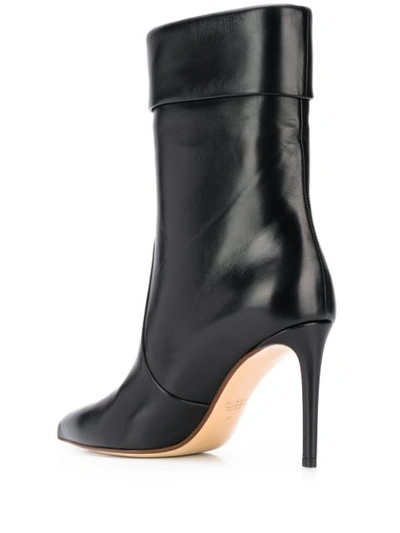 Shop Francesco Russo Stiletto Ankle Boots In Black
