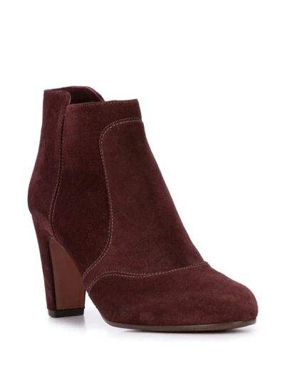 Shop Chie Mihara Kyra Ankle Boots In Purple