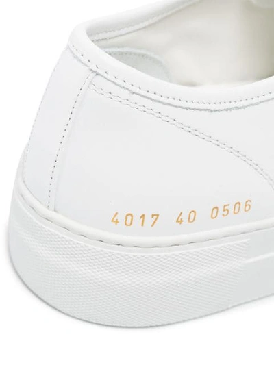 Shop Common Projects Tournament Low-top Sneakers In White