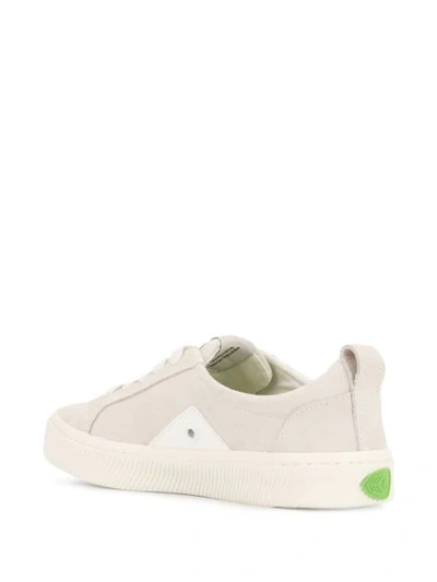 Shop Cariuma Catiba Low Off White Suede Ivory Logo Sneaker In Neutrals