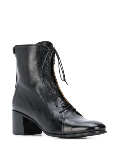 Shop Alberto Fasciani Lace Up Ankle Boots In Black