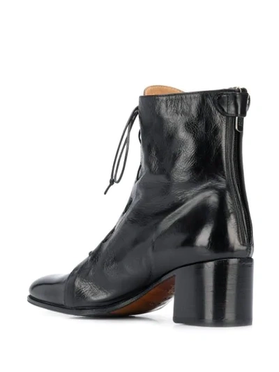 Shop Alberto Fasciani Lace Up Ankle Boots In Black