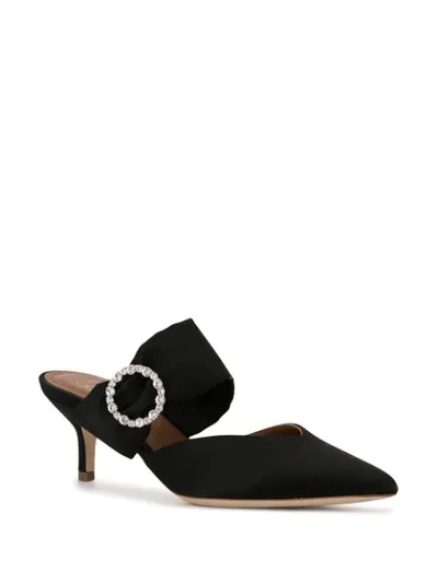 Shop Malone Souliers Maite Crystal Mules In Black