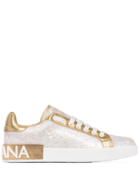 dolce gabbana pearl sneakers