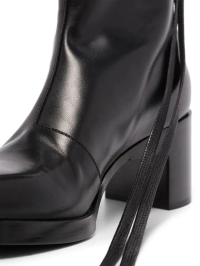 Shop Alyx Bowie 70mm Ankle Boots In 0001 Black