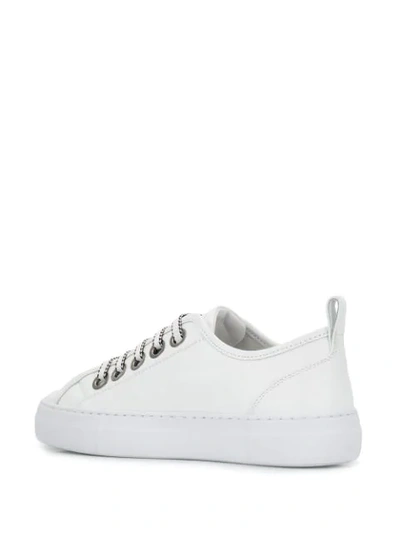 Shop N°21 Logo Print Low Top Sneakers In White