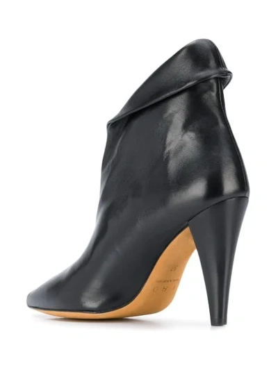 Shop Iro Pointed Toe High-heel Boots In Black
