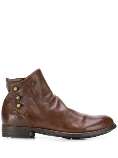 Shop Officine Creative 'mars' Stiefeletten In Cigar