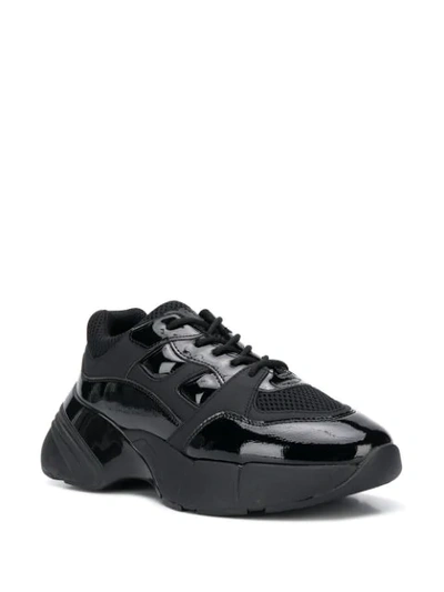 Shop Pinko Rubin Low-top Sneakers In Black