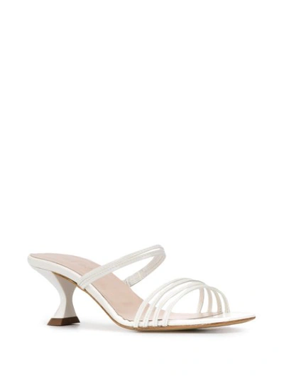 Shop Kalda Simon Mules In White