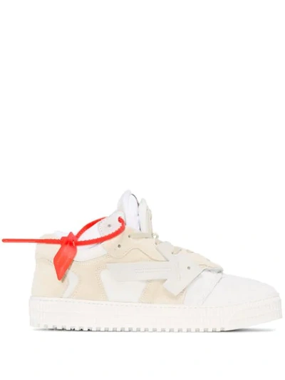 Shop Off-white 4.0 Low Top Sneakers In Neutrals