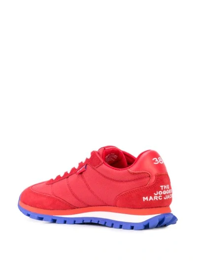 Shop Marc Jacobs The Jogger Sneakers In Red