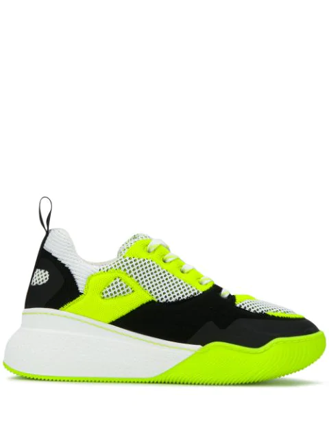 stella mccartney neon sneakers
