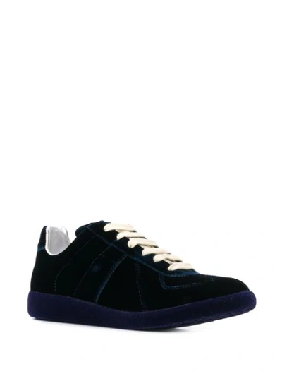 VELVET LOW-TOP SNEAKERS