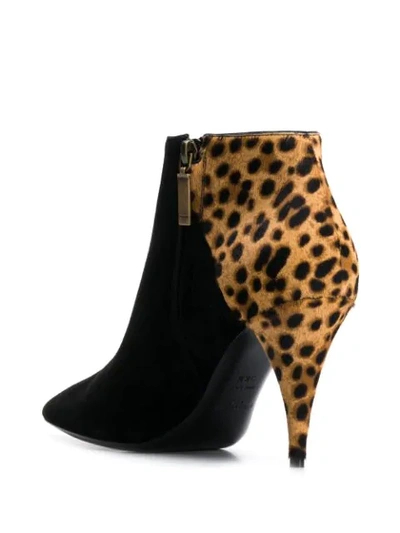 LEOPARD PRINT ANKLE BOOTS