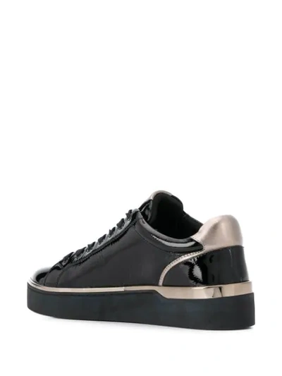 LOW TOP PATENT-LEATHER SNEAKERS