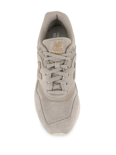 Shop New Balance Tonal Low Top Sneakers In Grey