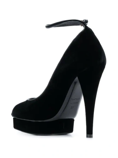 Shop Tom Ford Velvet 125mm Sandals In Black