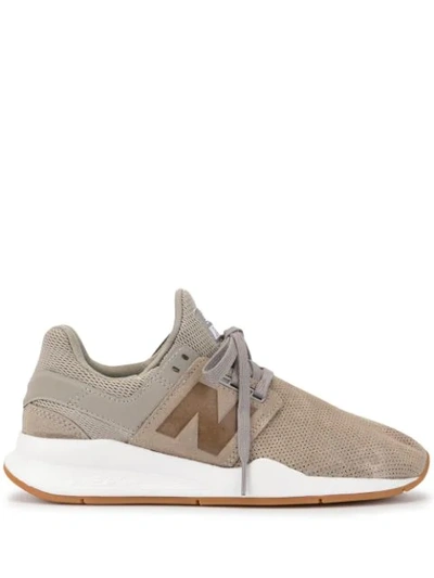 New Balance Wrl247 Low-top Sneakers In Brown | ModeSens