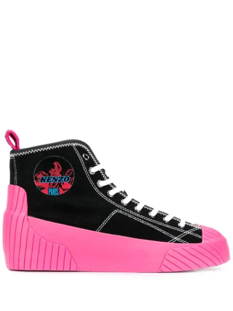 kenzo pink sneakers