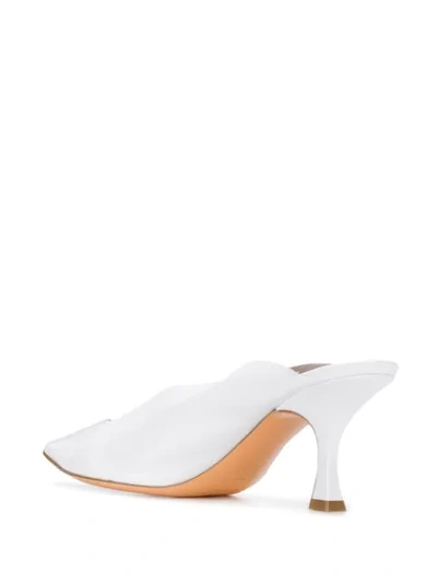 Shop Y/project Cut-out Front Mules In White